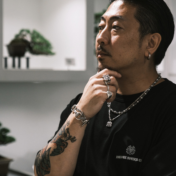 Engraved TMB Pendant 【Antidote Buyers Club × TRADMAN'S BONSAI】 詳細画像
